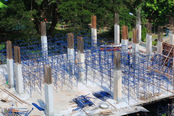 Foundation Pier Installation in Lexington