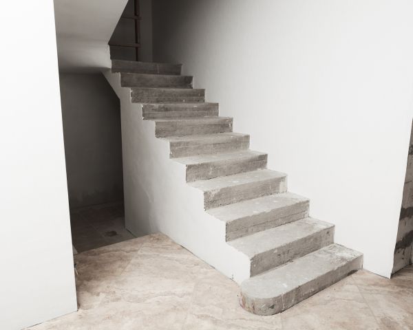 Cement Step Installation in Lexington