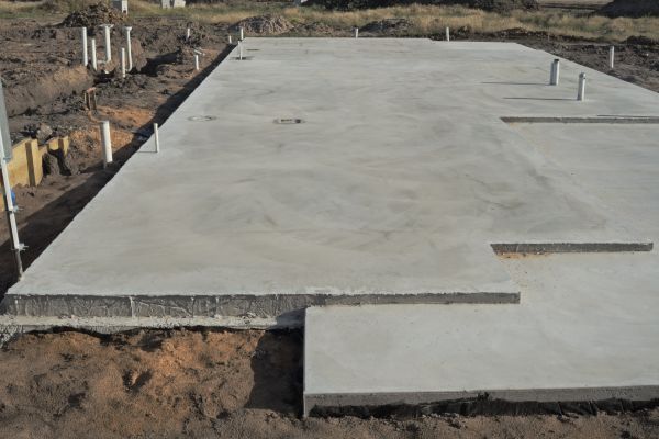 Cement Foundation Installation in Lexington