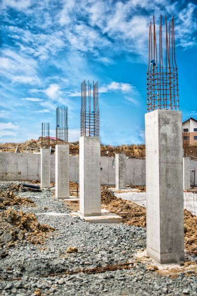 Concrete Footer Pouring in Lexington