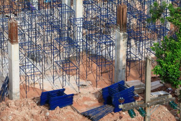 Concrete Pier Construction in Lexington