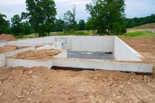 Basement Foundation Pouring in Lexington