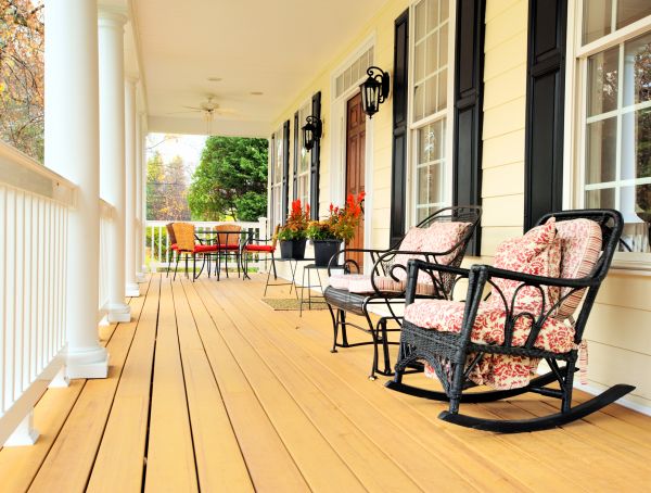 Front Porch Renovation in Lexington
