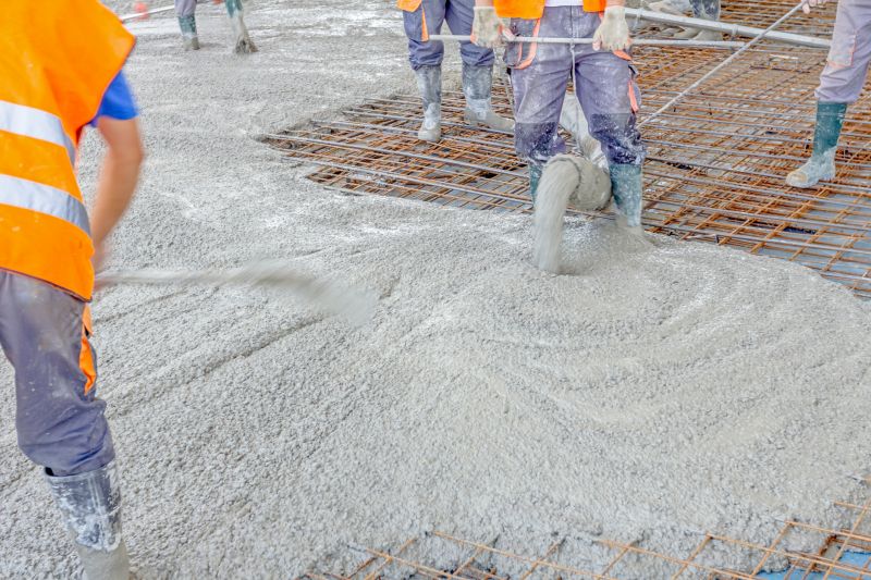 Commercial Concrete Pouring